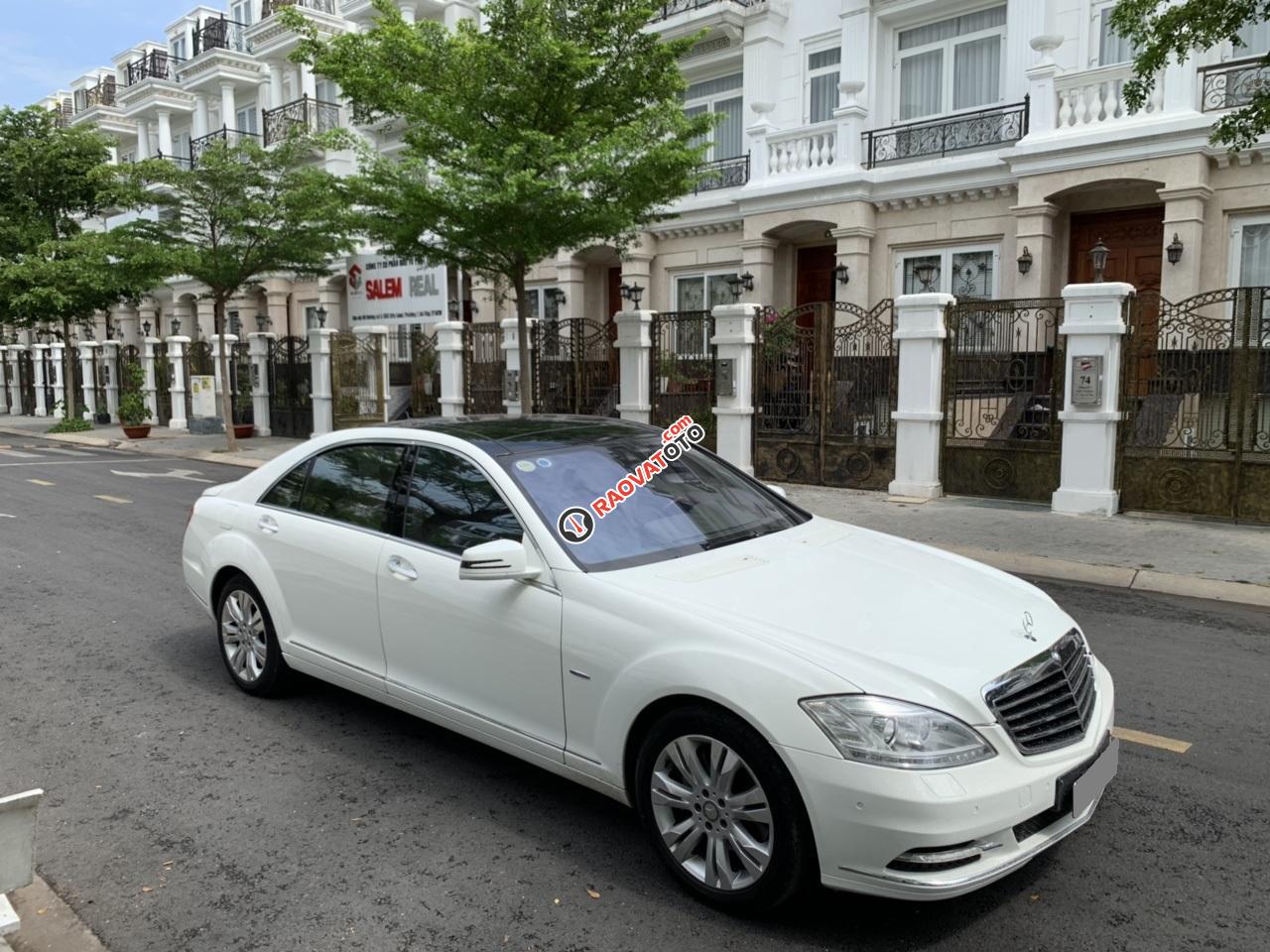 Cần bán gấp Mercedes S400 đời 2012, màu trắng, xe nhập-11