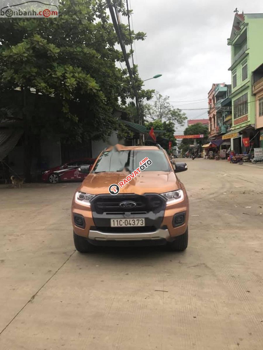 Bán Ford Ranger Wildtrak 2.2L 4x2 AT 2017, màu nâu, nhập khẩu-8