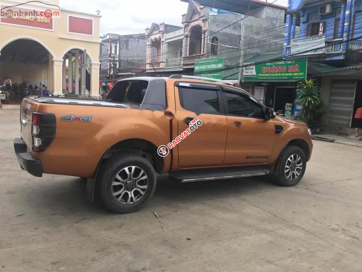 Bán Ford Ranger Wildtrak 2.2L 4x2 AT 2017, màu nâu, nhập khẩu-2