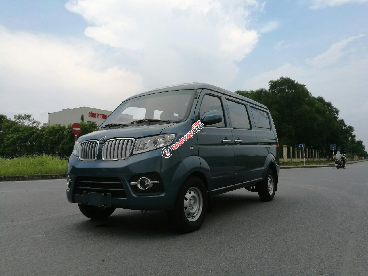 Xe tải van 5 chỗ, nhãn hiệu Dongben 490kg, giá cạnh tranh 2019-1