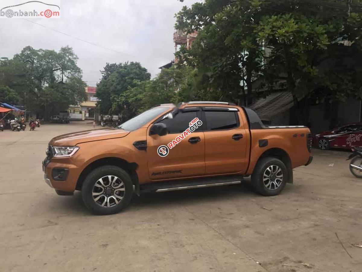 Bán Ford Ranger Wildtrak 2.2L 4x2 AT 2017, màu nâu, nhập khẩu-9