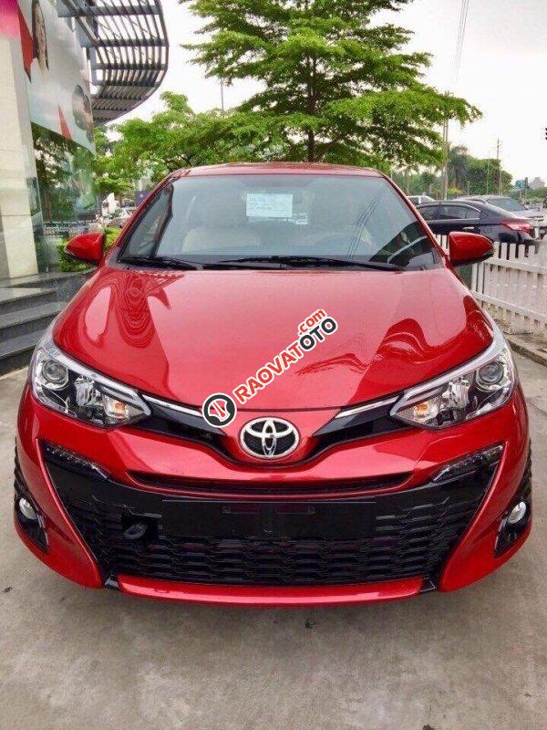 Cần bán xe Toyota Yaris G đời 2019, màu đỏ, nhập khẩu nguyên chiếc-0
