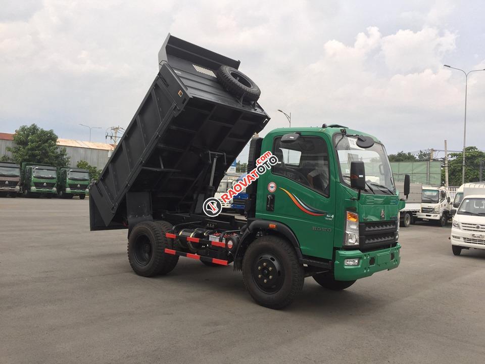 Bán xe ben Howo 6,5T thùng 5 khối, xe ben TMT 2019-2