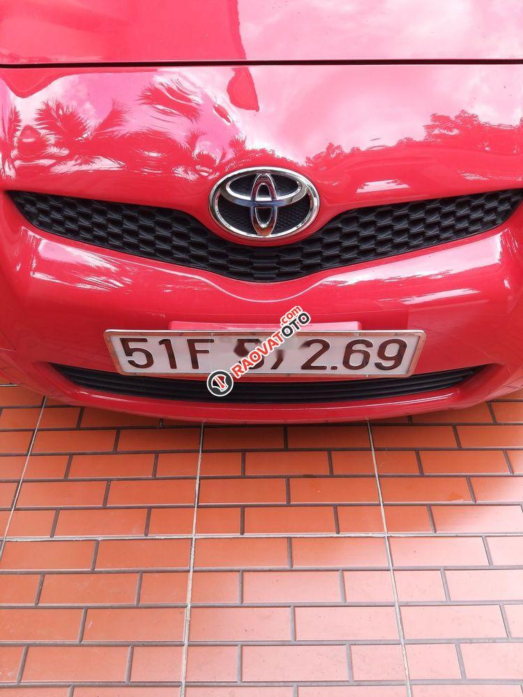 Bán lại xe Toyota Yaris đời 2011, màu đỏ, xe nhập  -0