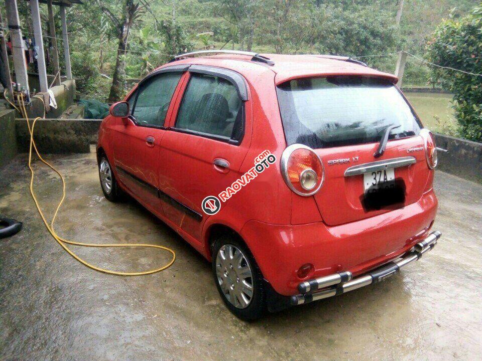 Bán Chevrolet Spark LT năm 2010, màu đỏ, xe gia đình -2