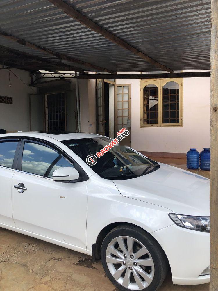 Chính chủ bán xe Kia Forte 1.6 đời 2011, màu trắng, bản đủ-8