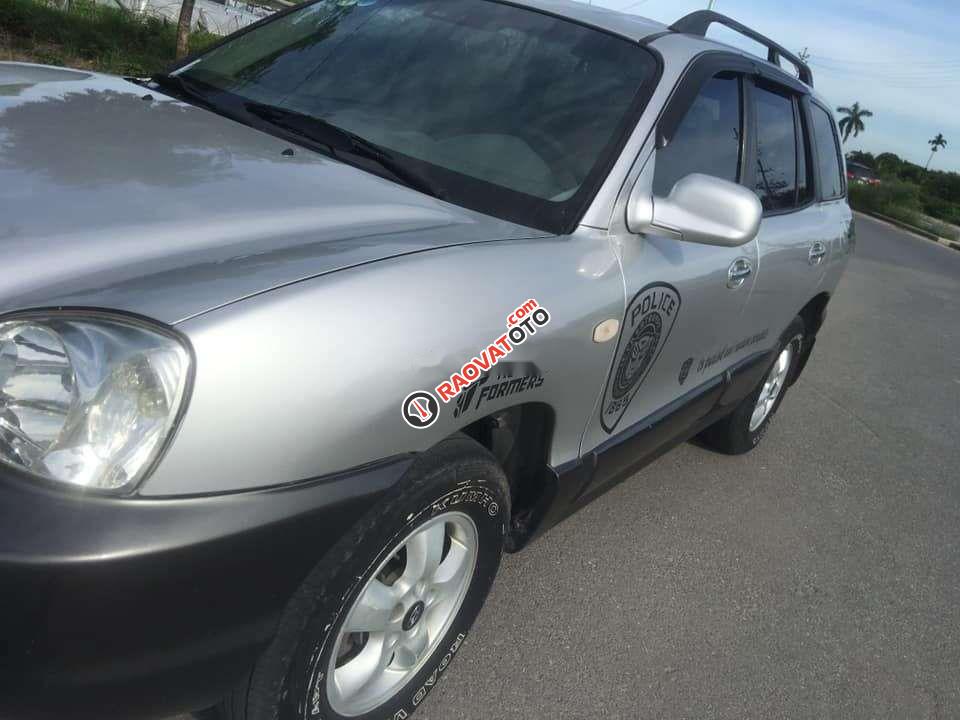 Bán ô tô Hyundai Santa Fe Gold đời 2005, màu bạc, xe nhập số tự động-2