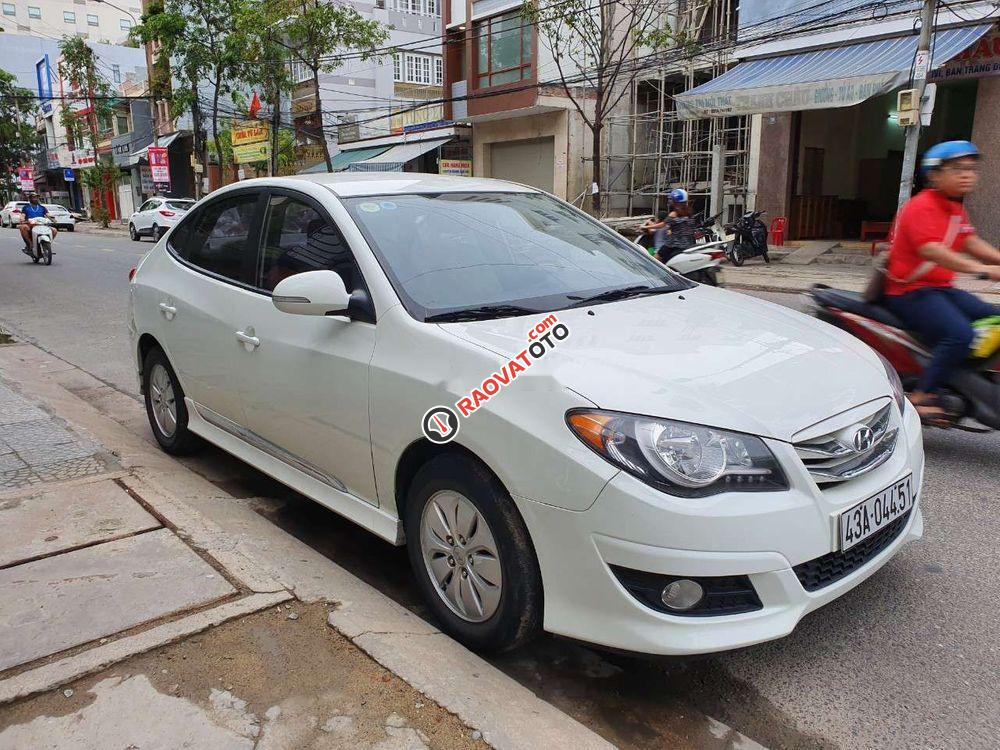 Bán Hyundai Avante MT đời 2012, màu trắng, xe nhập số sàn -3