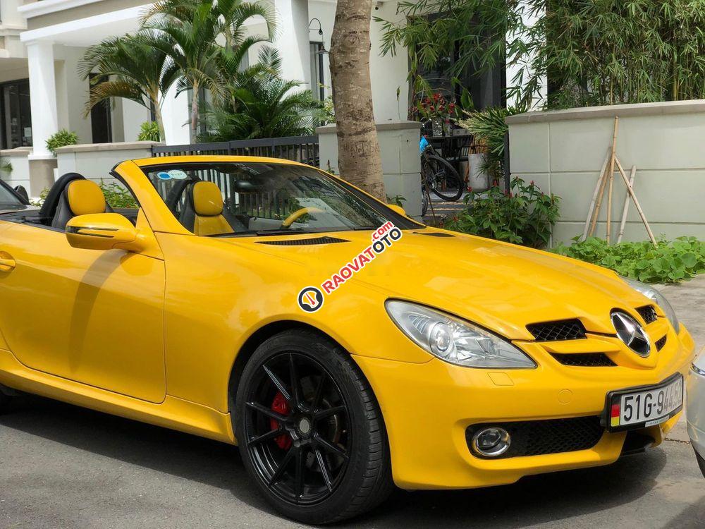 Bán Mercedes SLK350 2008, màu vàng, nhập khẩu-10