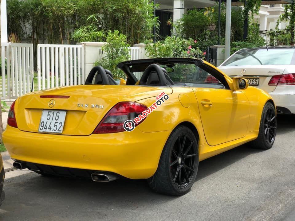 Bán Mercedes SLK350 2008, màu vàng, nhập khẩu-5