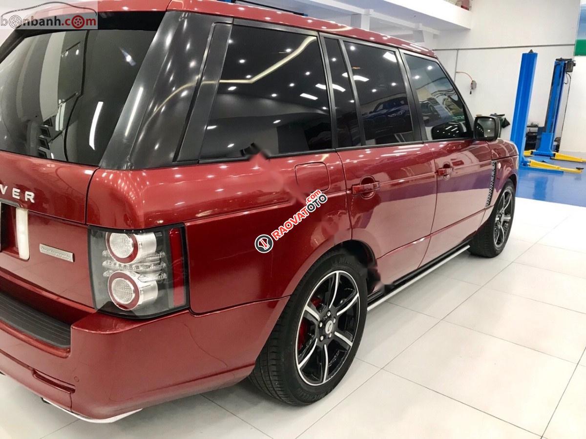 Bán LandRover Range Rover Autobiography 5.0 đời 2011, màu đỏ, nhập khẩu-1