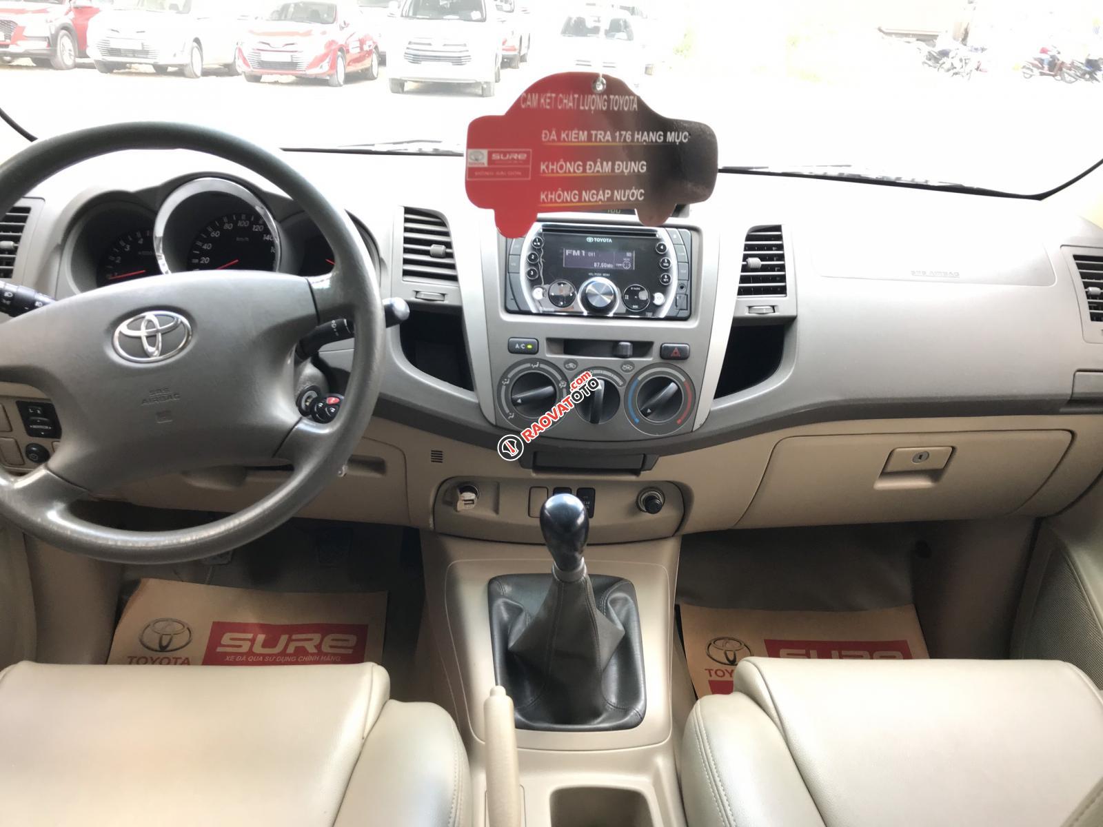 Bán Fortuner G 2012, màu xám, máy dầu, số sàn, xe đẹp, giảm ngay 40tr chốt nhanh lẹ-5