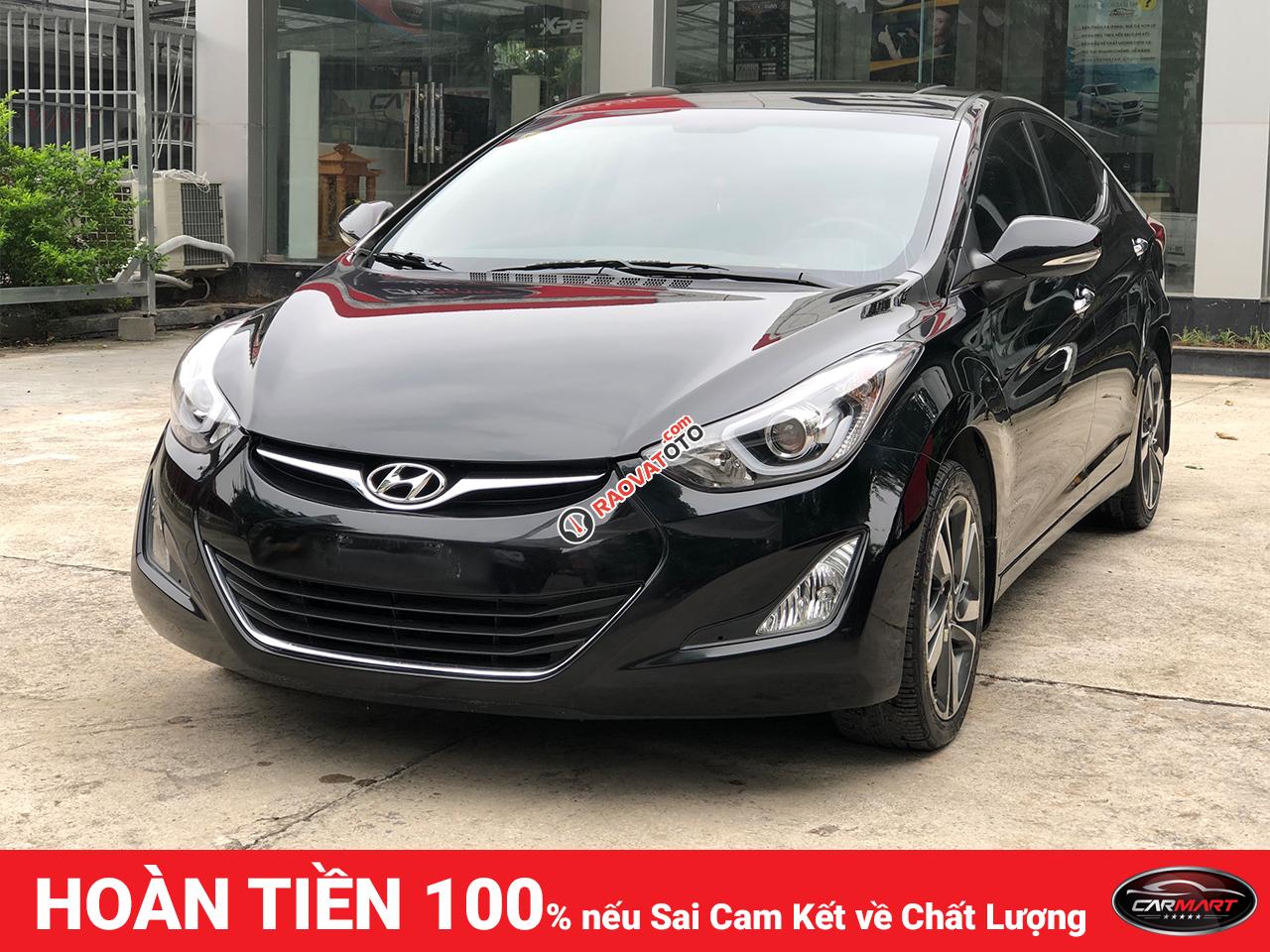 Cần bán xe Hyundai Elantra 1.8 AT 2015, màu đen, nhập khẩu-0