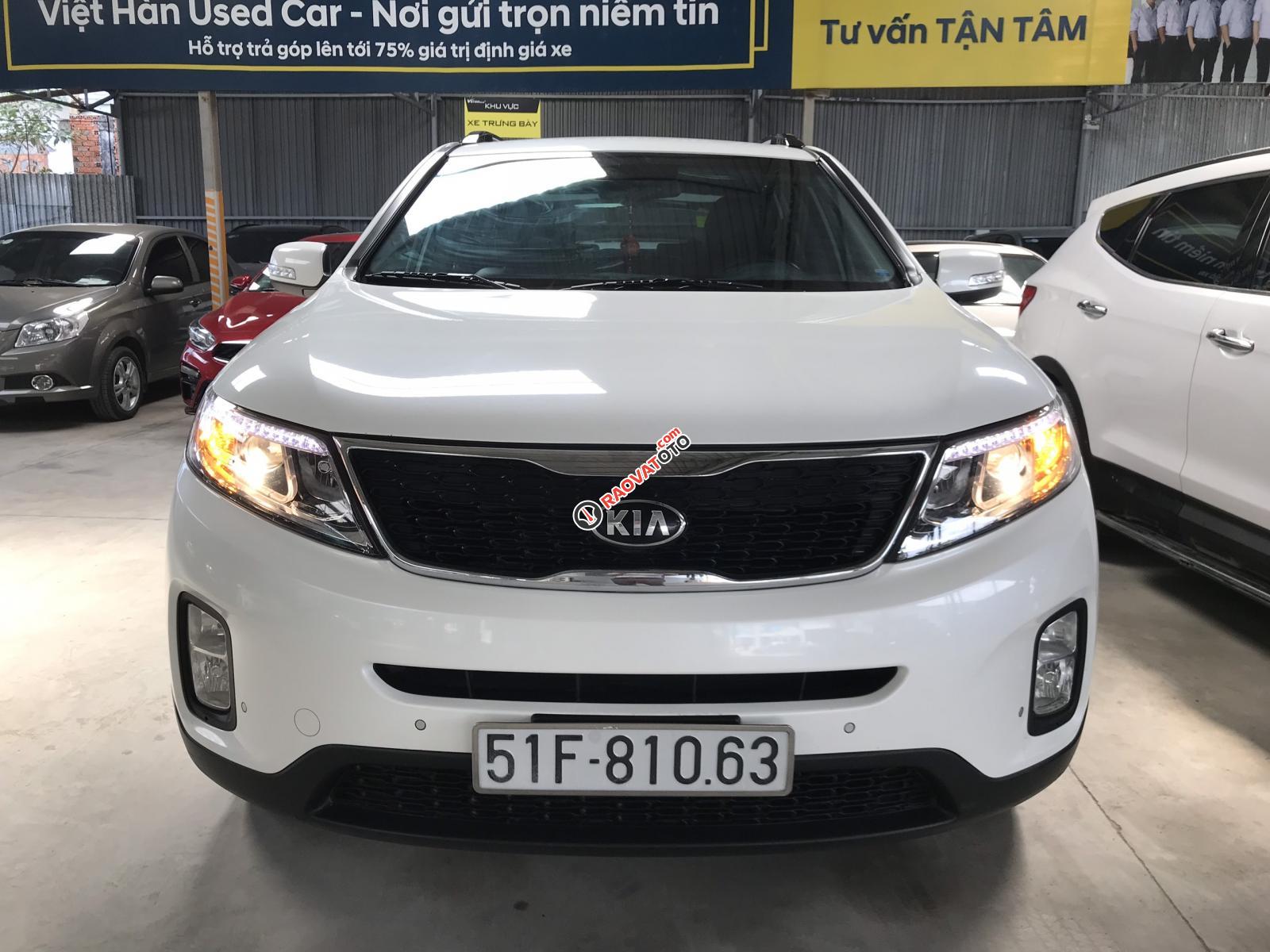Bán Kia New Sorento GAT 2.4AT màu trắng, máy xăng, số tự động, sản xuất 2016, biển Sài Gòn-7