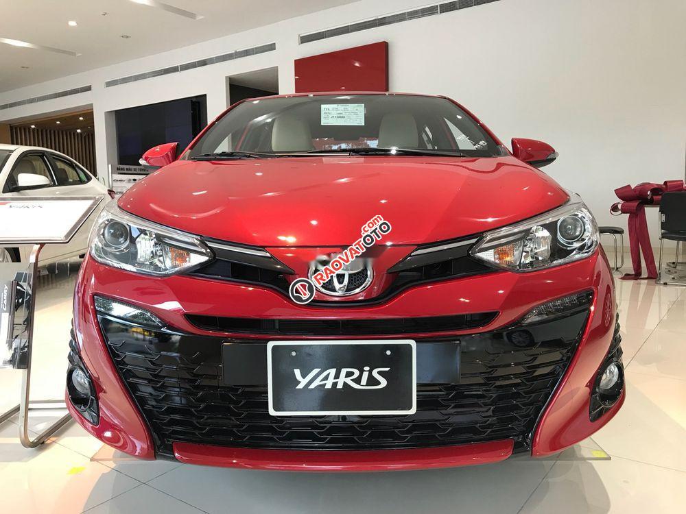 Cần bán Toyota Yaris đời 2019, màu đỏ, nhập khẩu, 625tr-2