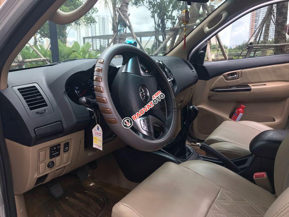 Chính chủ Toyota Fortuner G đời 2015, màu bạc số sàn, giá chỉ 795 triệu-2