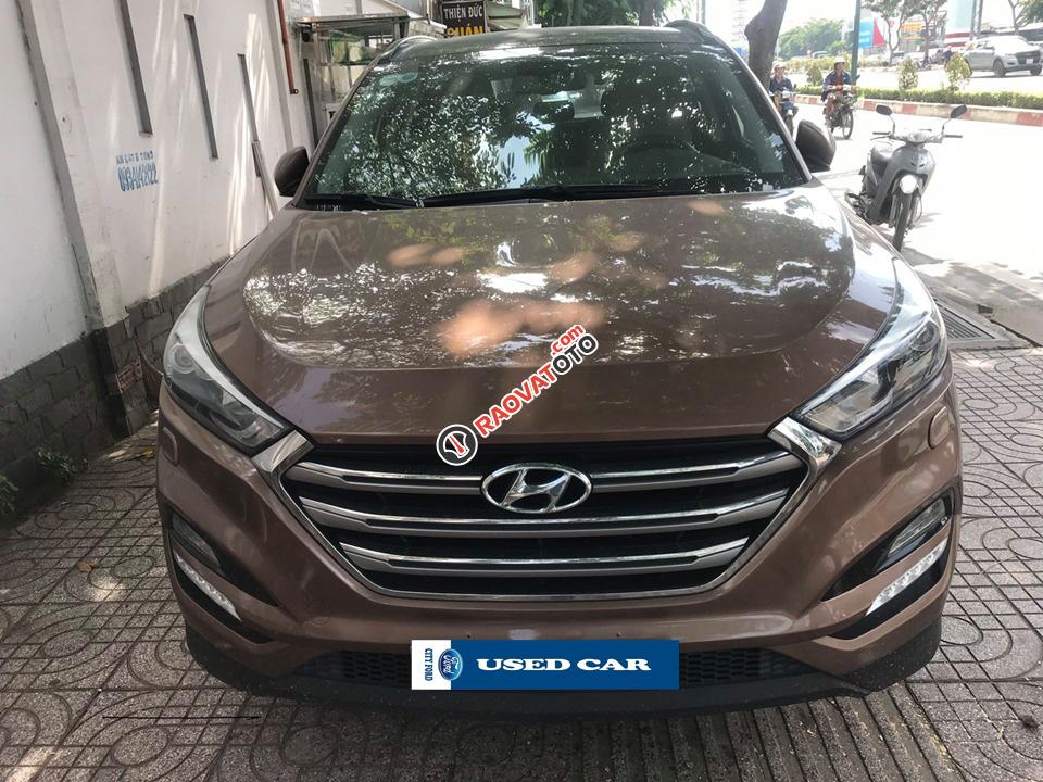 Cần bán Hyundai Tucson 2.0AT năm 2016, màu nâu, nhập khẩu nguyên chiếc, giá tốt-0