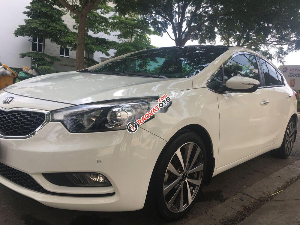 Bán Kia K3 2.0 sản xuất năm 2014, màu trắng chính chủ, Odo : 42000km-0