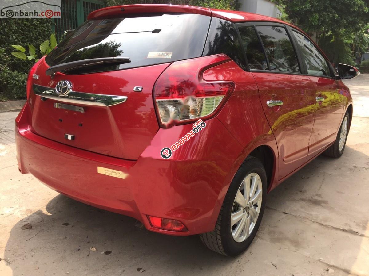 Bán Toyota Yaris sản xuất 2017, màu đỏ, nhập khẩu Thái Lan -1
