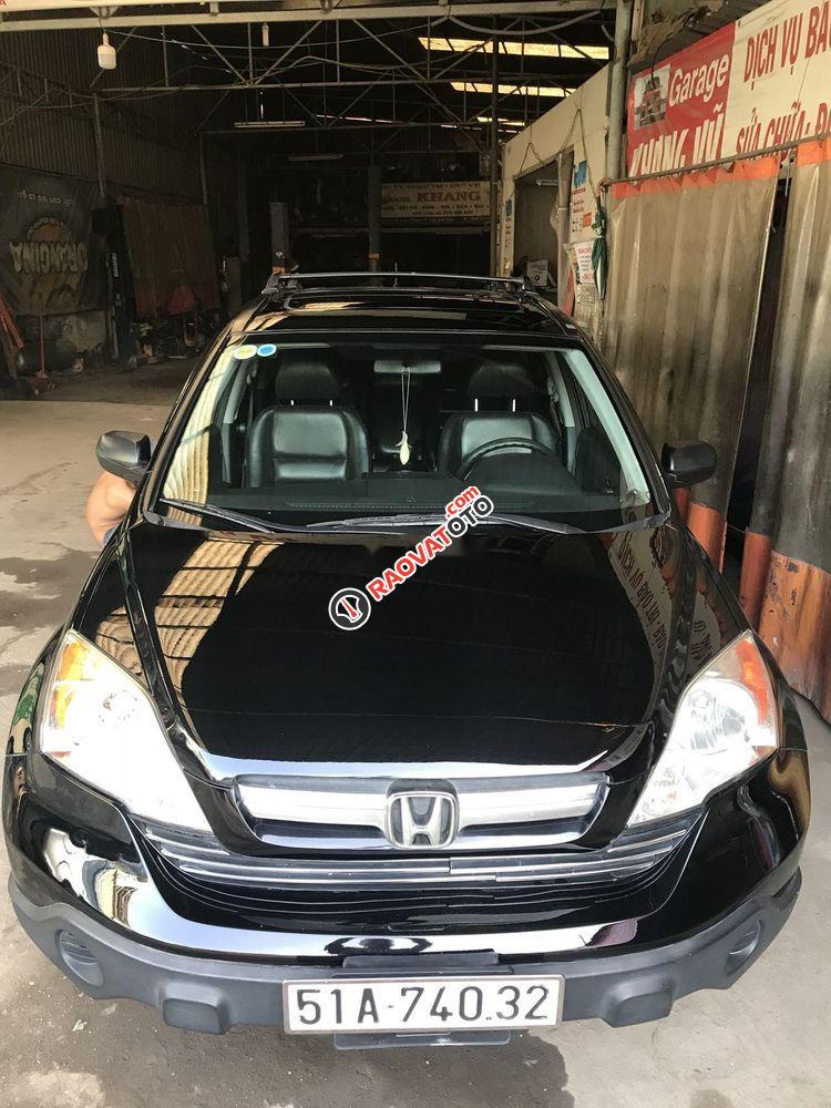 Cần bán Honda CR V 2007, màu đen, nhập khẩu  -5