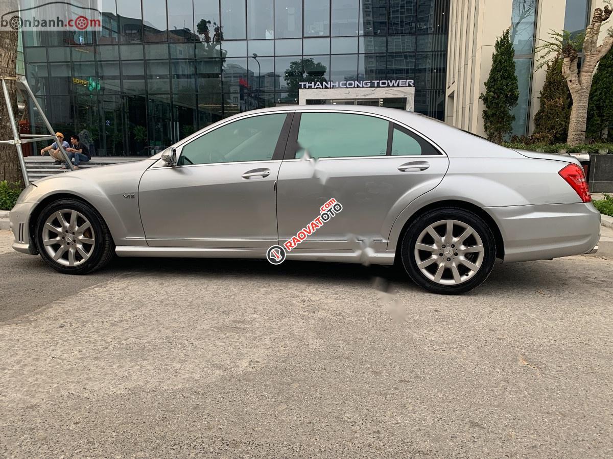 Cần bán Mercedes S350 đời 2006, màu bạc, xe nhập-1