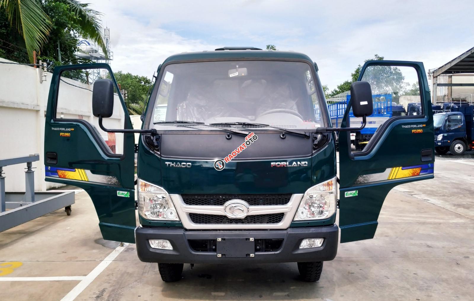 Bán xe ben Thaco Forland FD250 - thùng 2,1 khối - tải trọng 2,49 tấn - 2019 - hỗ trợ trả góp-1