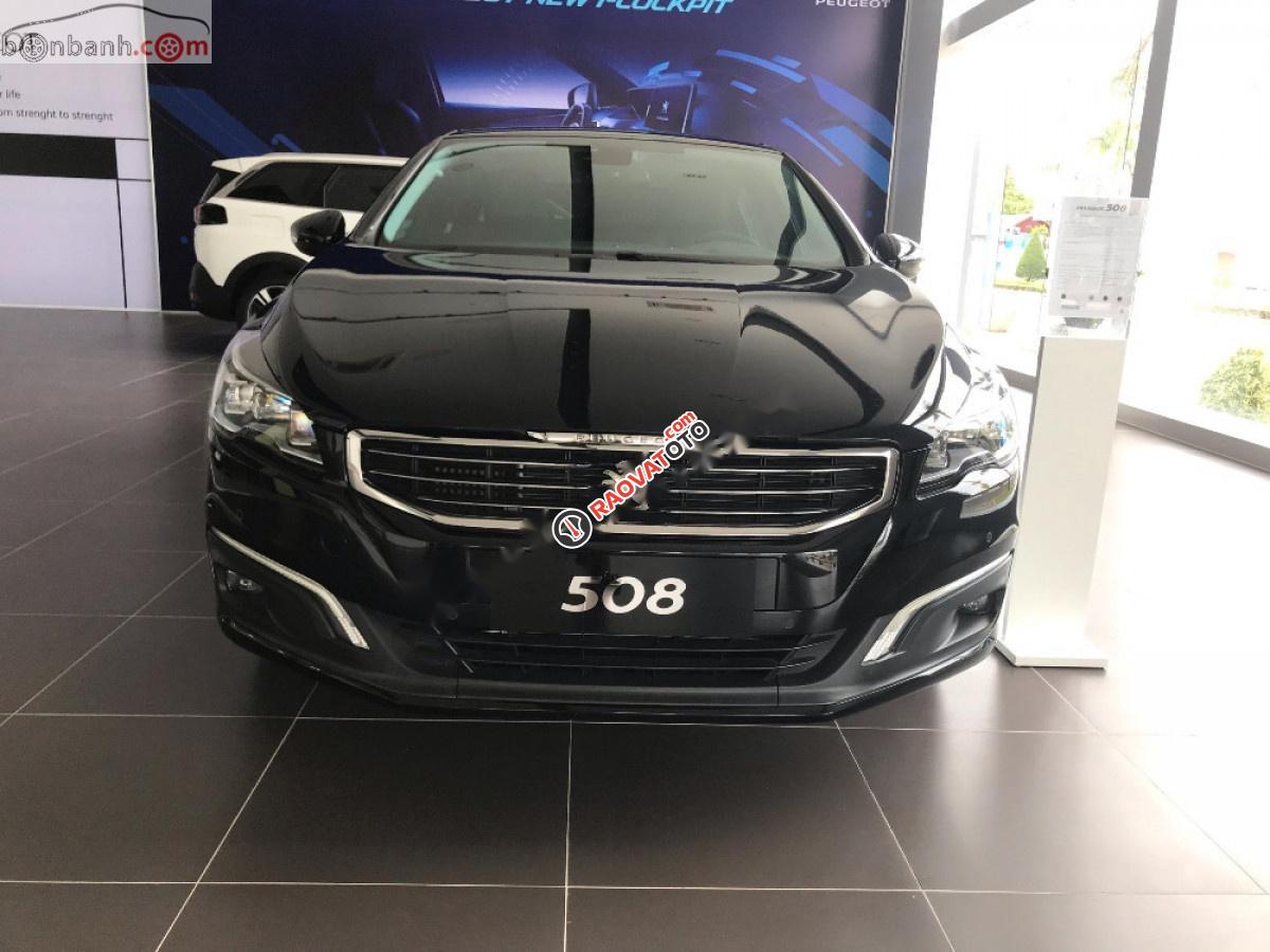 Bán Peugeot 508 1.6 AT đời 2019, màu đen, nhập khẩu-0