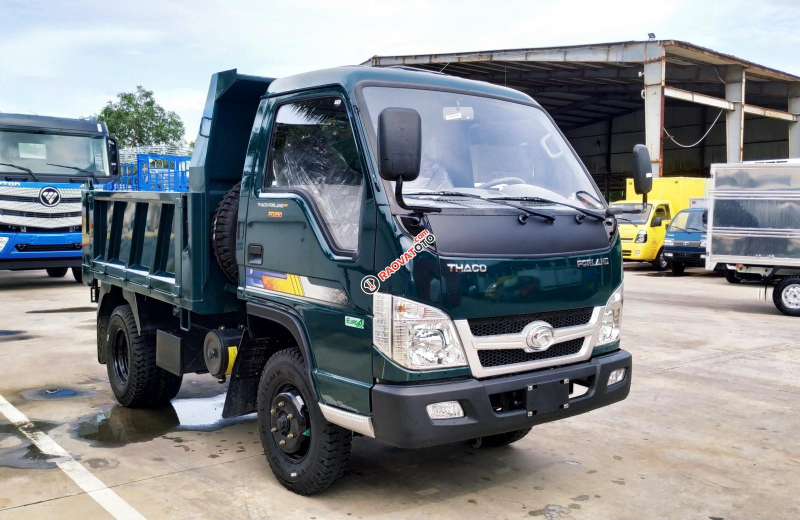 Bán xe ben Thaco Forland FD250 - thùng 2,1 khối - tải trọng 2,49 tấn - 2019 - hỗ trợ trả góp-2