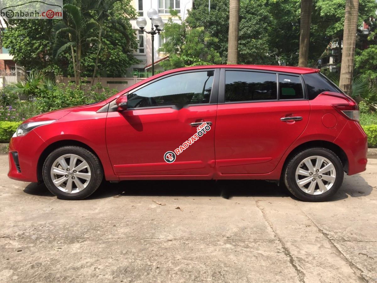 Bán Toyota Yaris sản xuất 2017, màu đỏ, nhập khẩu Thái Lan -5