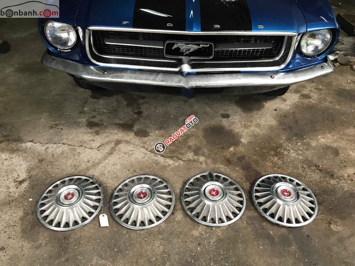 Bán Ford Mustang năm sản xuất 1967, màu xanh lam, xe nhập-3