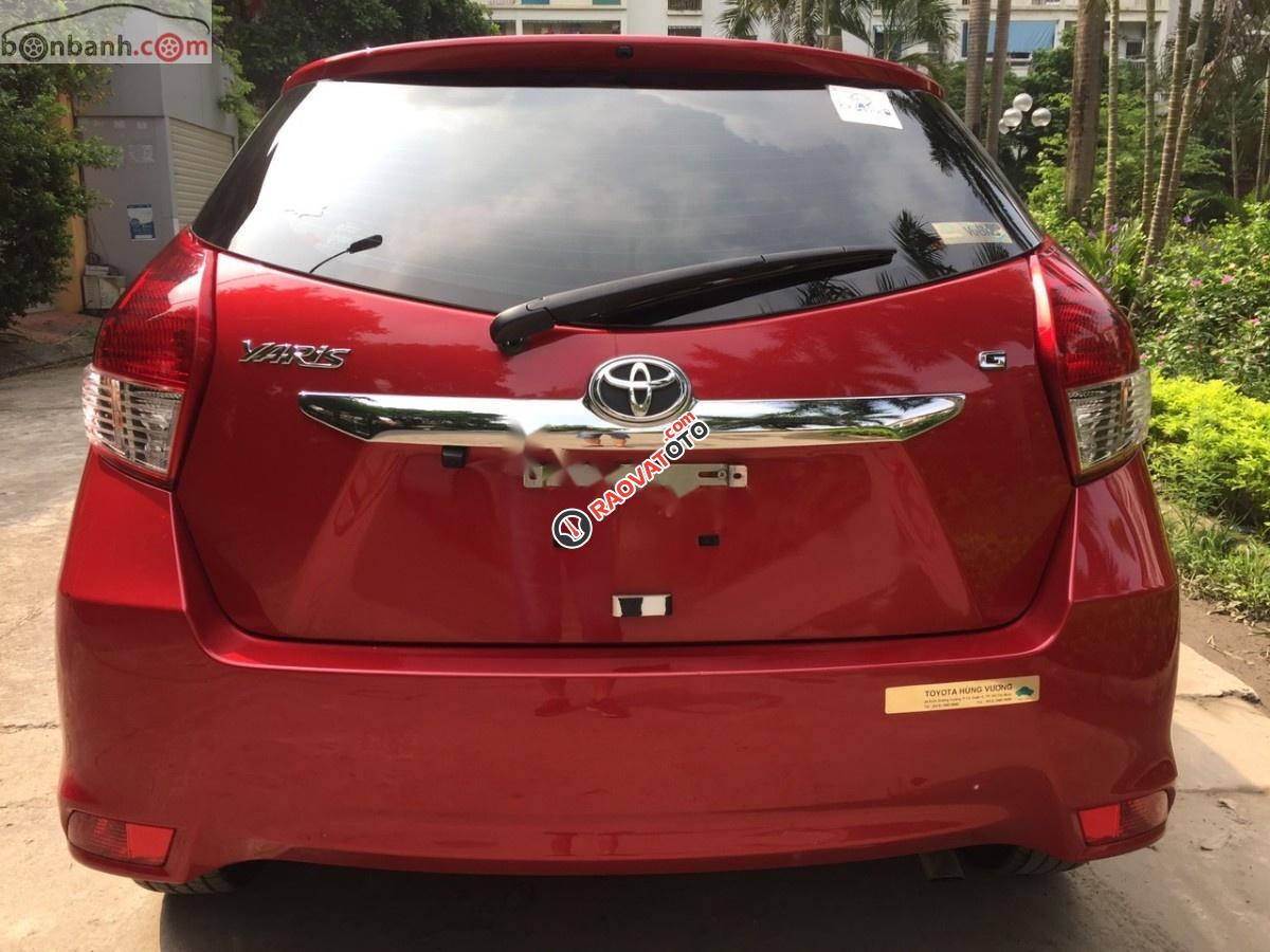 Bán Toyota Yaris sản xuất 2017, màu đỏ, nhập khẩu Thái Lan -2