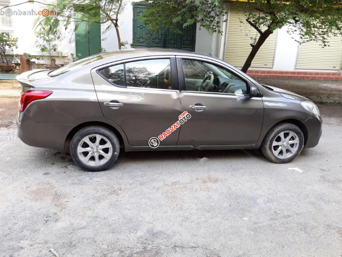 Bán Nissan Sunny XL sản xuất năm 2015, màu xám, giá tốt-0