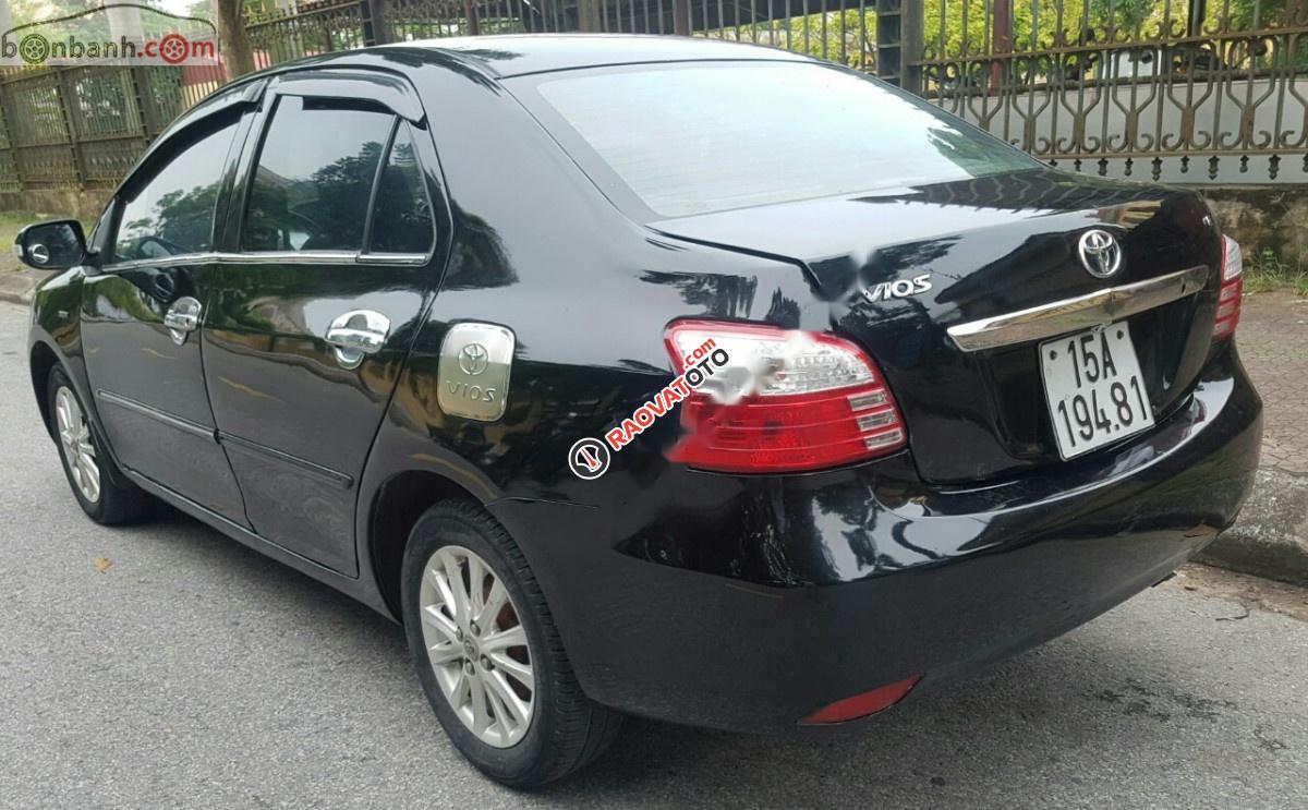 Bán xe Toyota Vios 1.5 E đời 2009, màu đen, giá chỉ 219 triệu-7