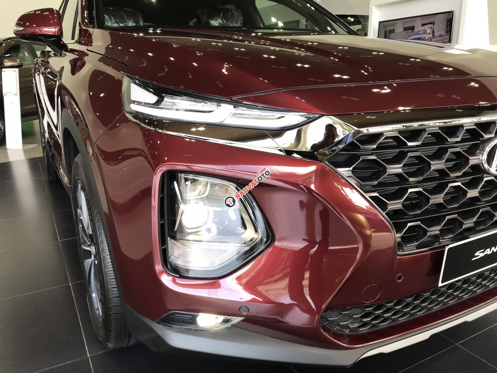 Bán Hyundai Santa Fe premium sản xuất năm 2019, màu đỏ-1