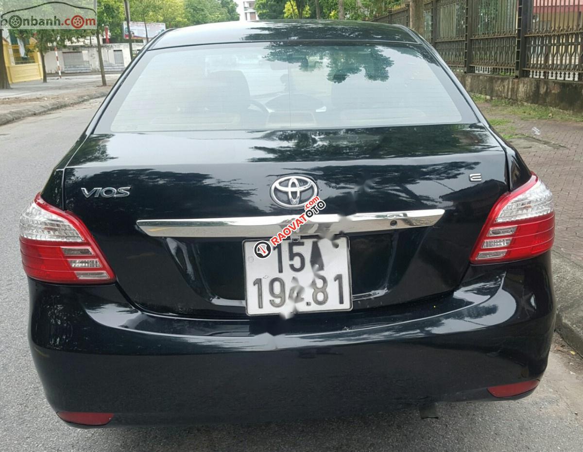 Bán xe Toyota Vios 1.5 E đời 2009, màu đen, giá chỉ 219 triệu-1