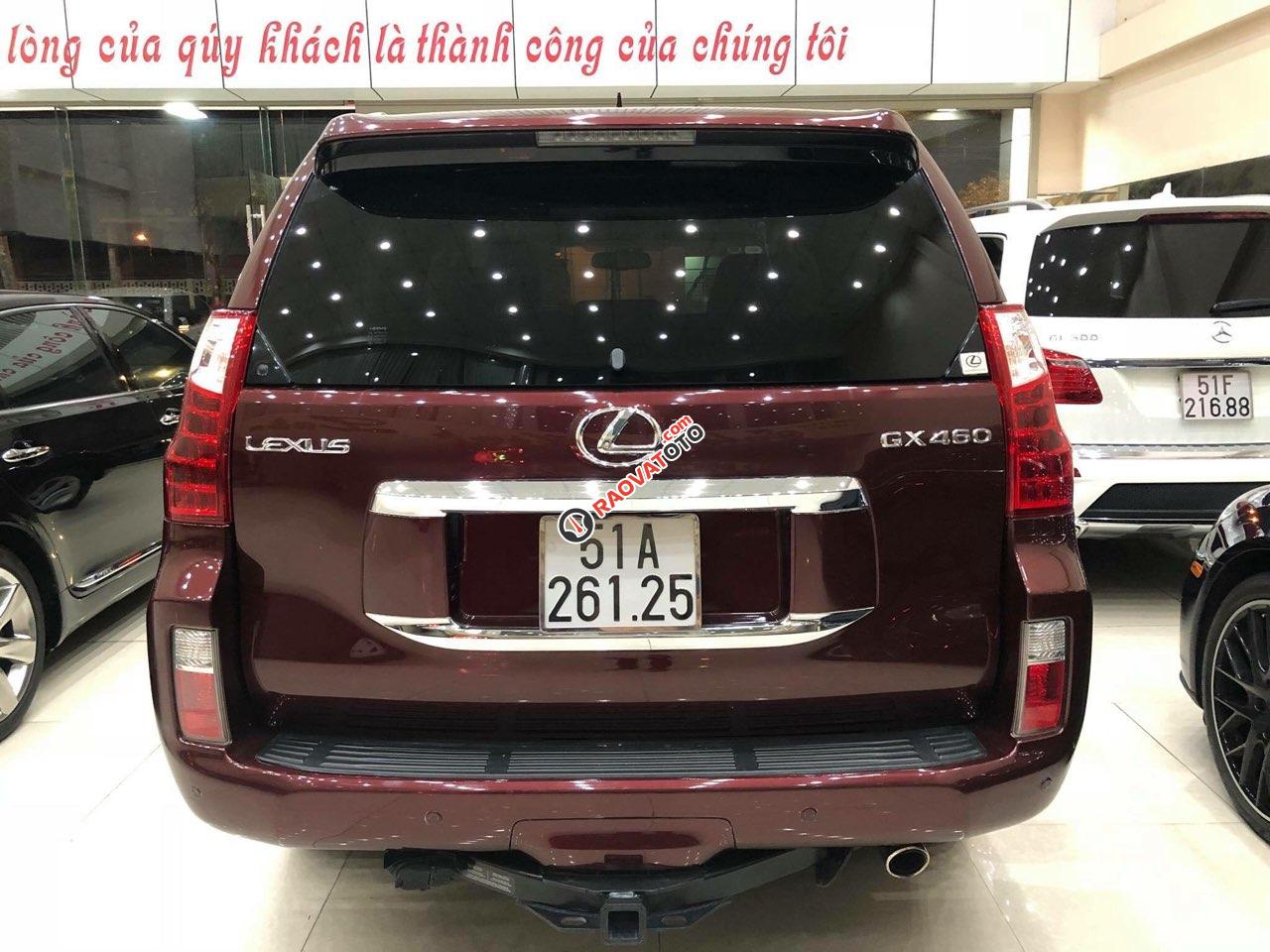 Lexus GX460 đời 2011, màu đỏ, xe nhập-8