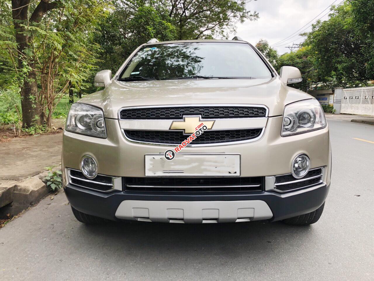 Cần bán xe Chevrolet Captiva LTZ máy dầu, hàng hiếm sản xuất năm 2009, màu vàng-12