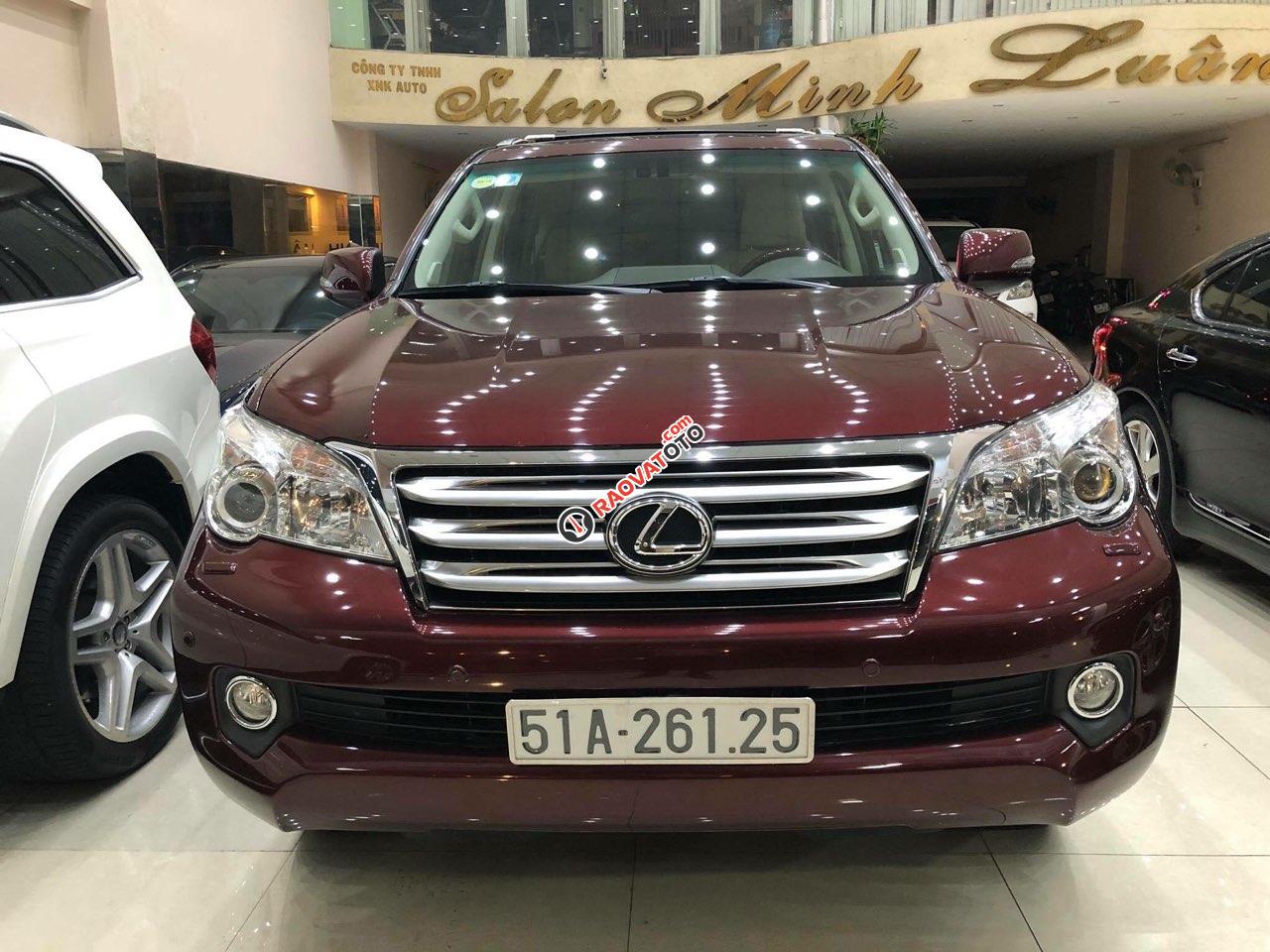 Lexus GX460 đời 2011, màu đỏ, xe nhập-10