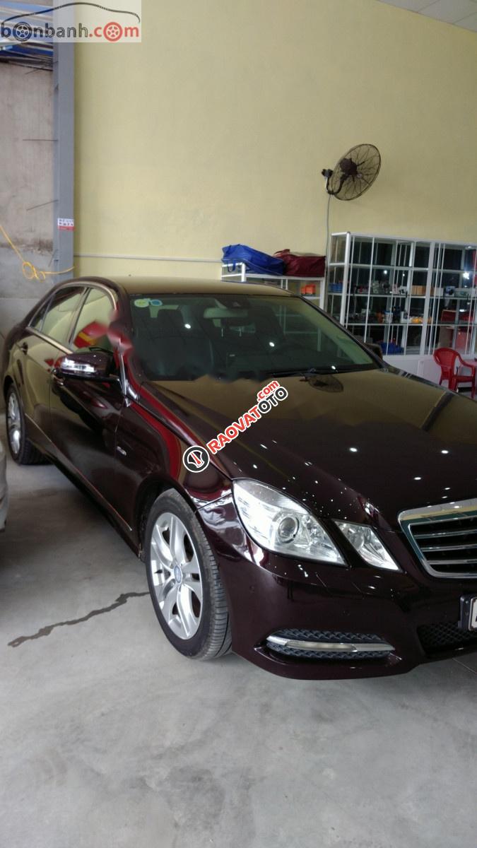 Bán Mercedes E250 CGI đời 2011, màu nâu -0