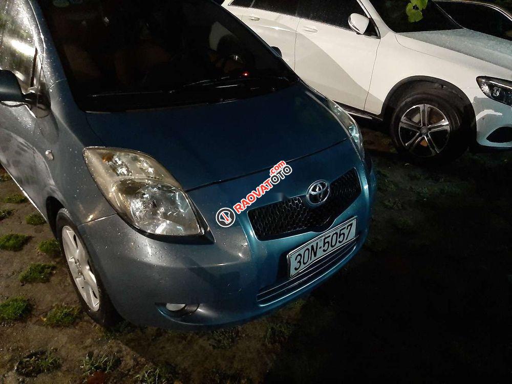 Bán Toyota Yaris sản xuất năm 2007, màu xanh lam, nhập khẩu-2