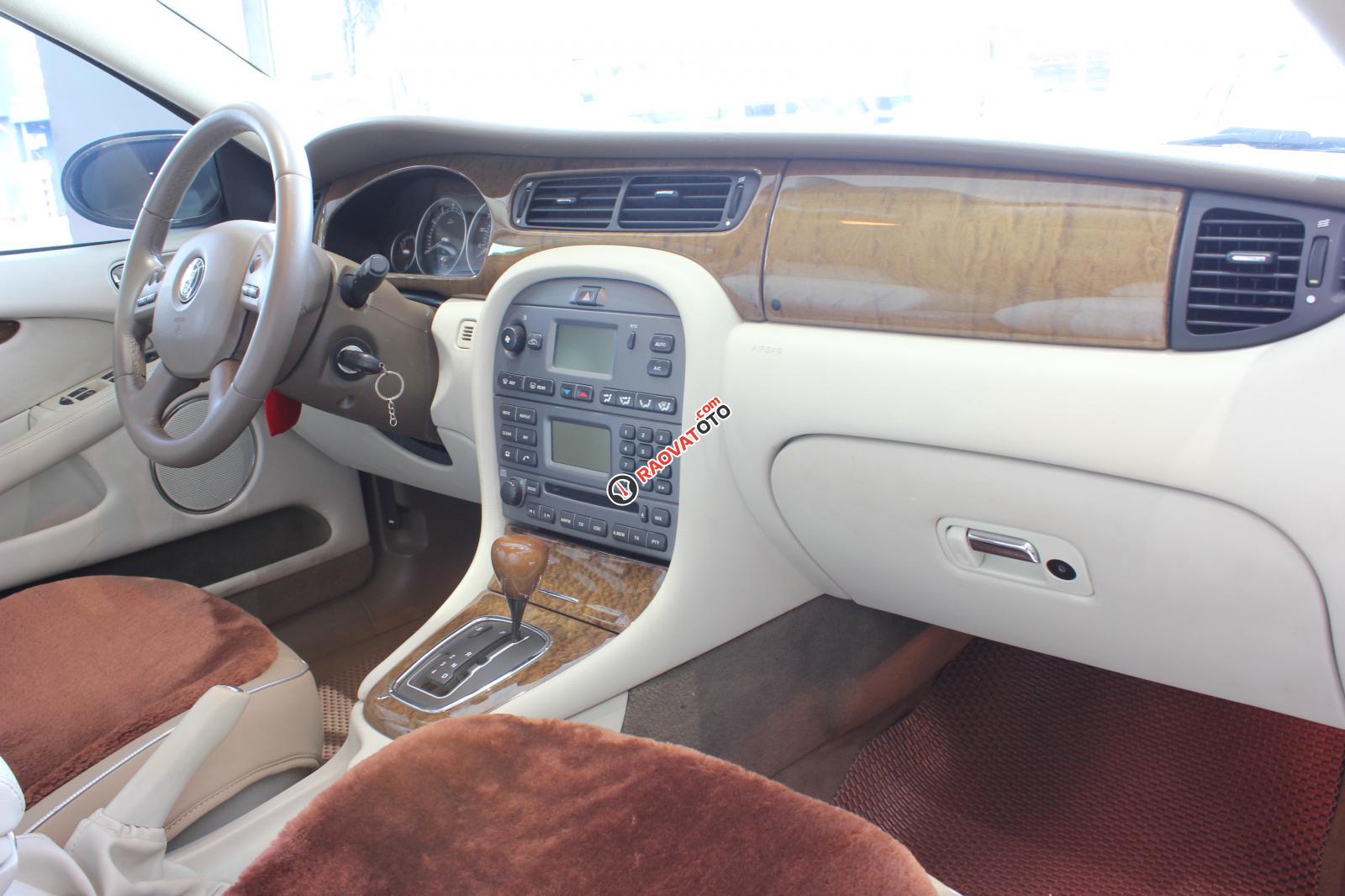 Cần bán Jaguar XJ Xtype sx 2008, màu xanh lam, nhập khẩu nguyên chiếc-1