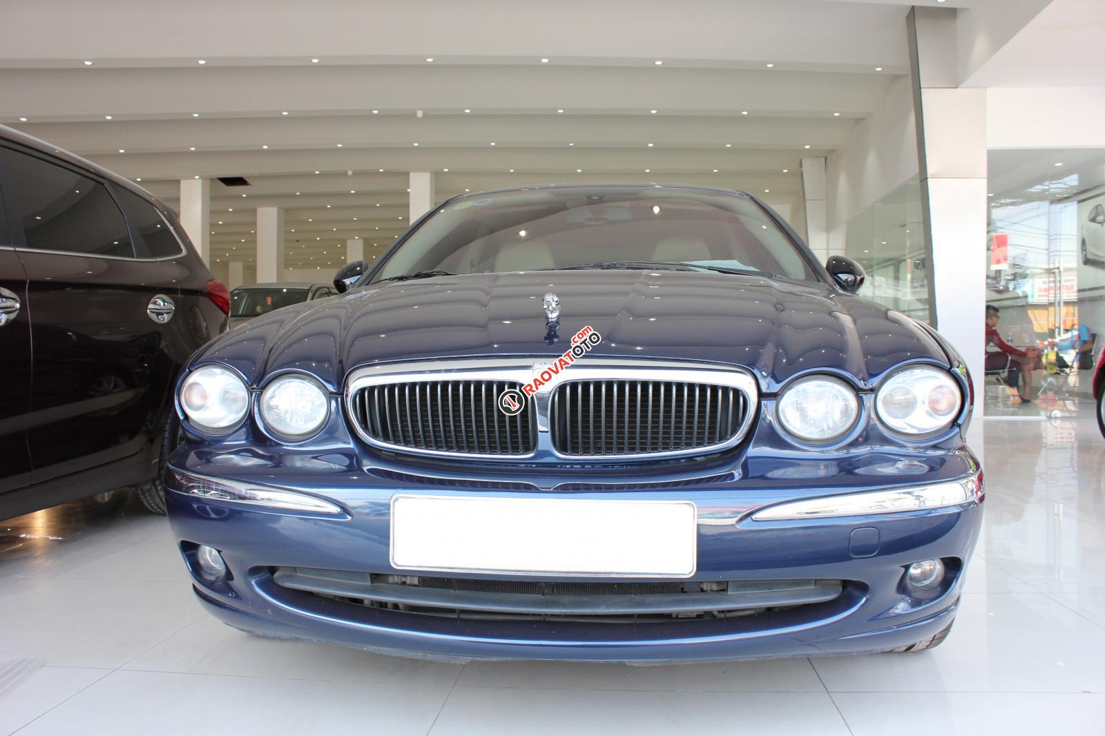 Cần bán Jaguar XJ Xtype sx 2008, màu xanh lam, nhập khẩu nguyên chiếc-14