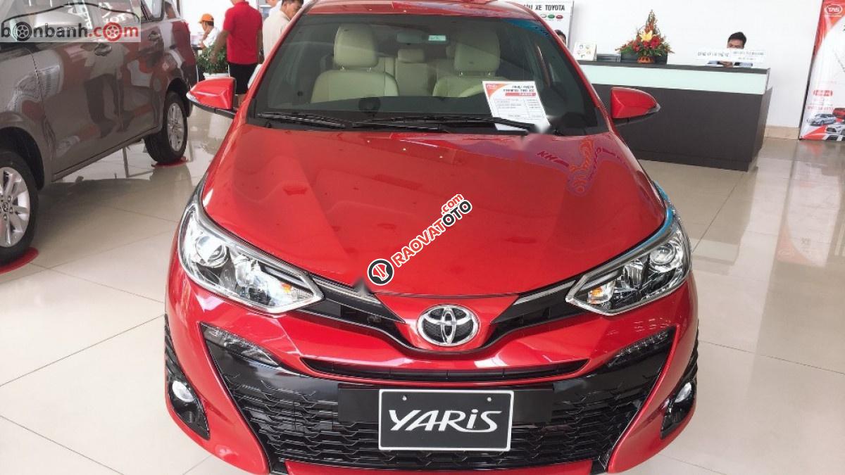 Bán Toyota Yaris đời 2019, màu đỏ, nhập khẩu giá cạnh tranh-5