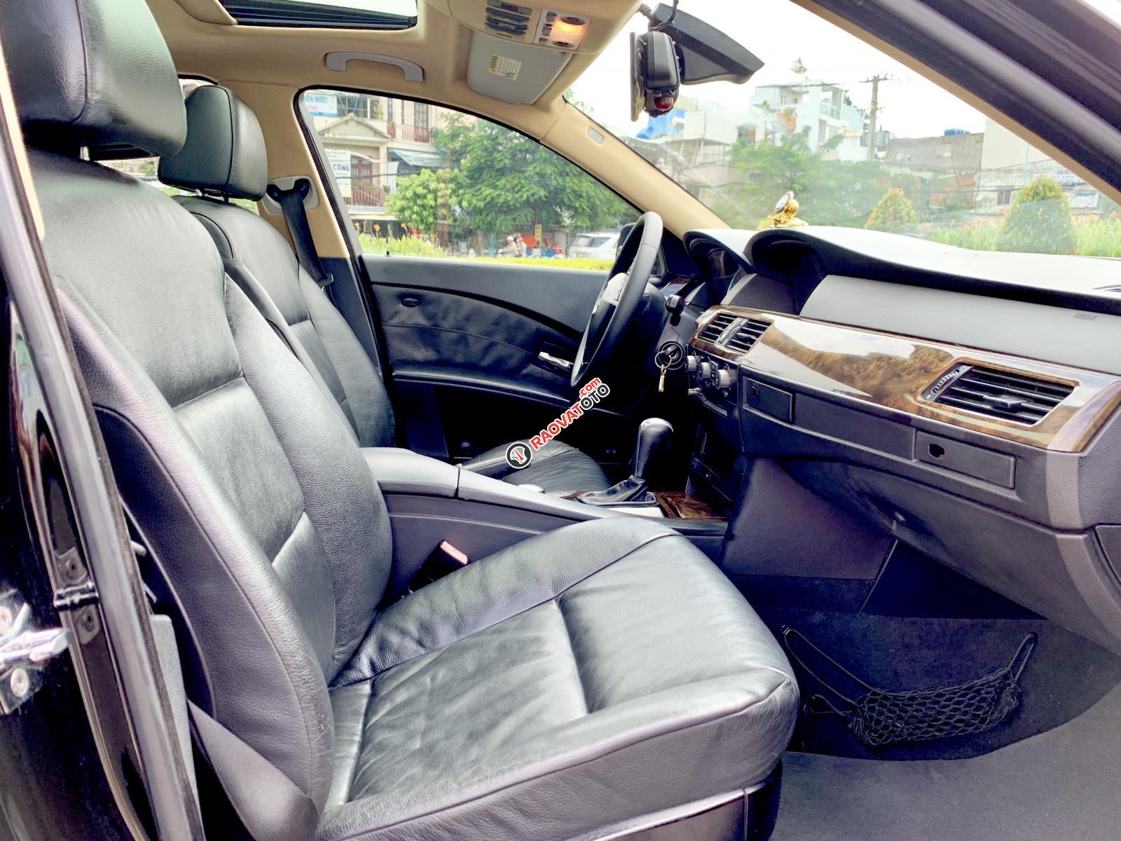BMW 525i nhập Đức 2008 hàng full cao cấp, đủ đồ chơi cửa sổ trời cốp điện-5