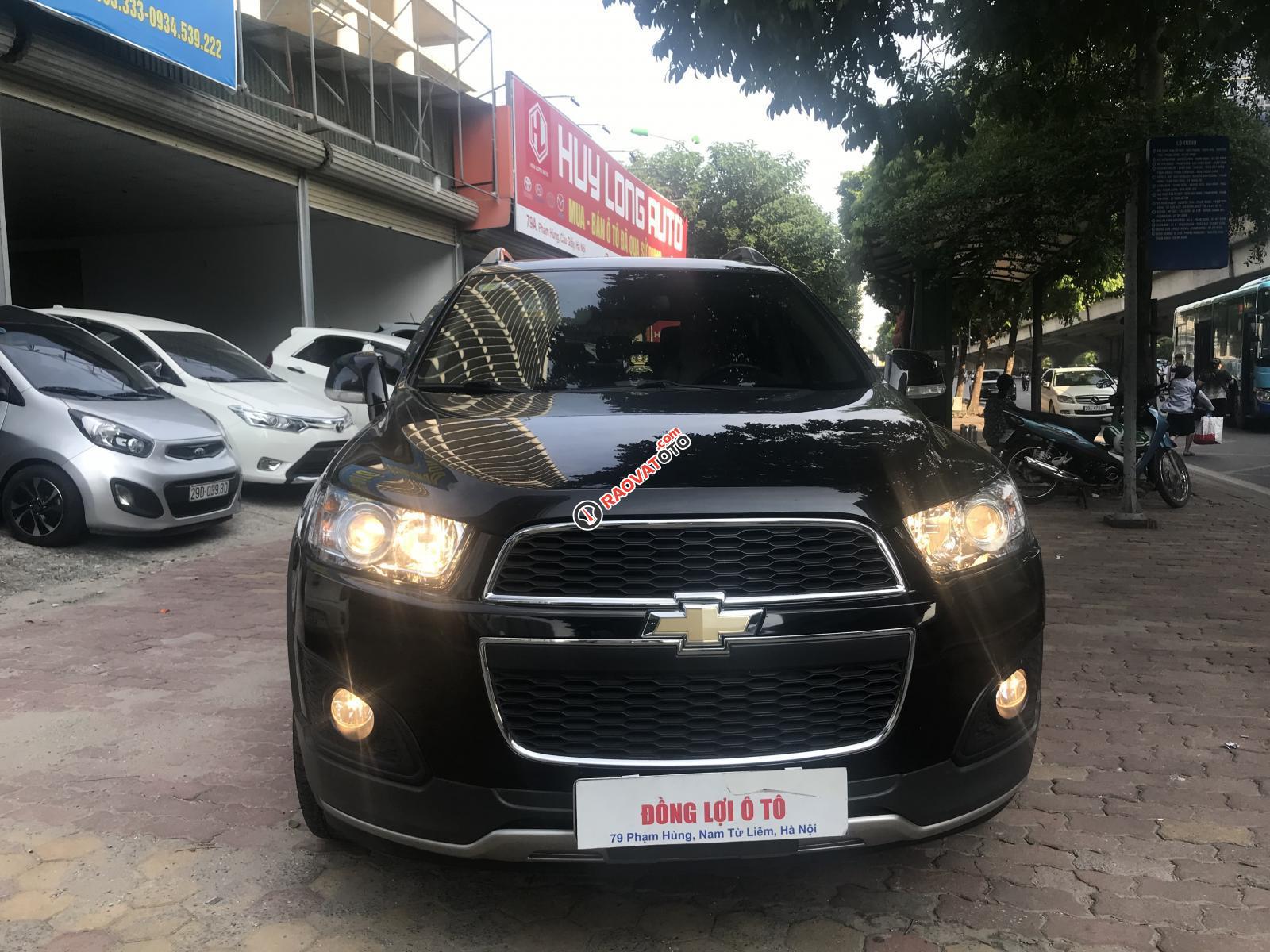 Bán Chevrolet Captiva LTZ năm 2014, màu đen-11