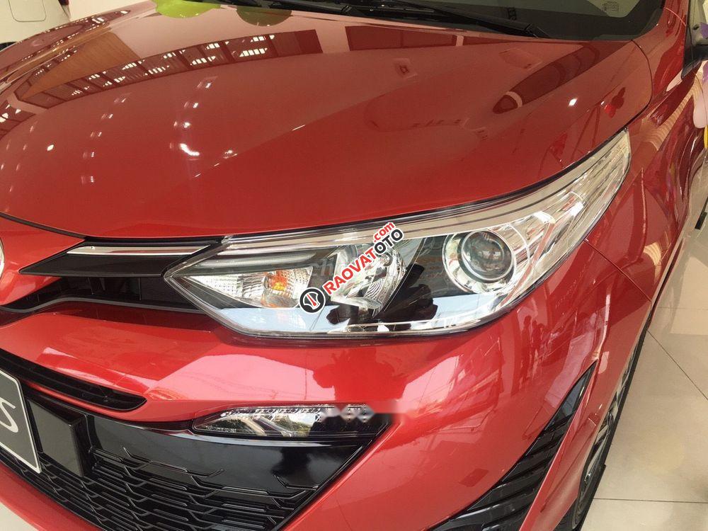 Bán Toyota Yaris đời 2019, màu đỏ, nhập khẩu  -1