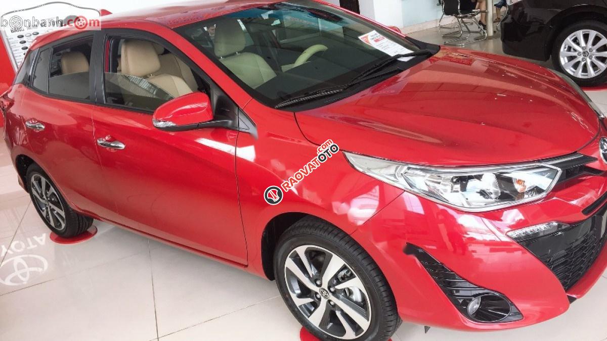 Bán Toyota Yaris đời 2019, màu đỏ, nhập khẩu giá cạnh tranh-0