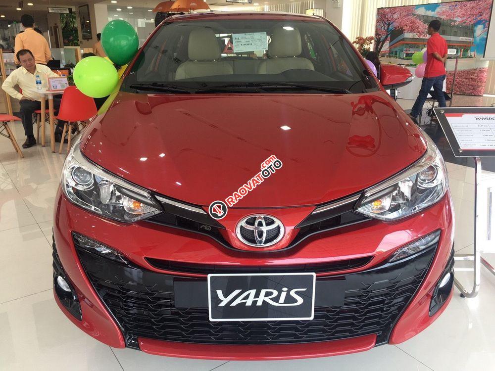 Bán Toyota Yaris đời 2019, màu đỏ, nhập khẩu  -0