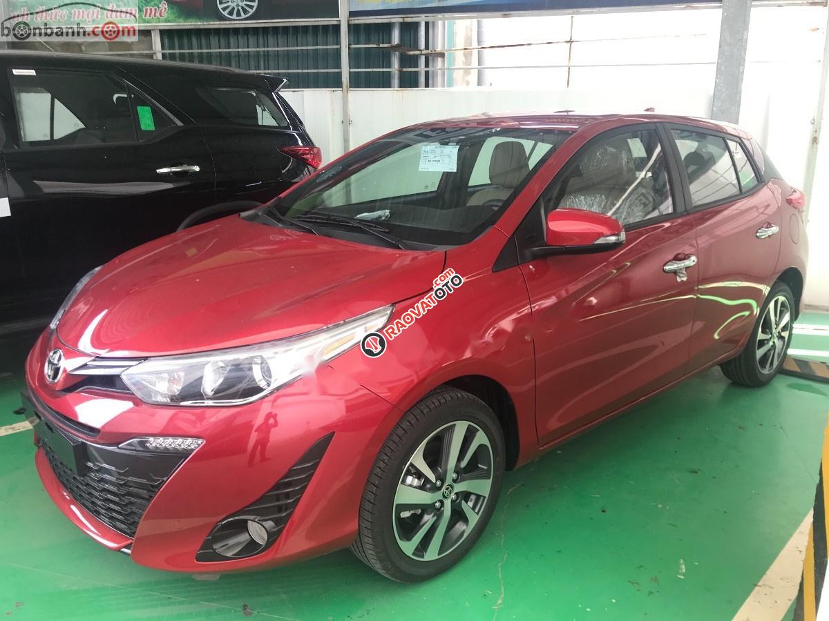 Bán ô tô Toyota Yaris 1.5G năm sản xuất 2019, màu đỏ, nhập khẩu -6
