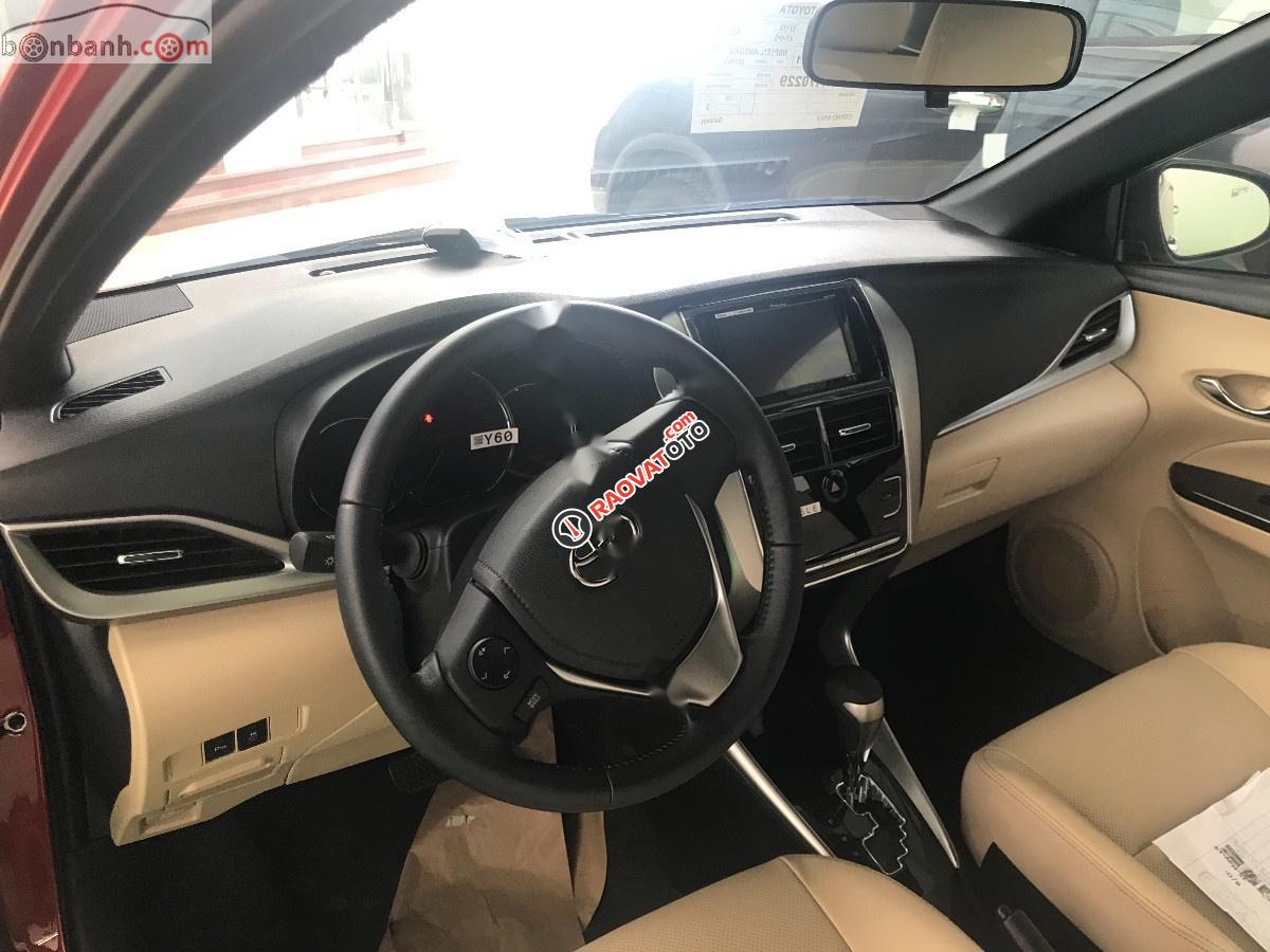 Bán ô tô Toyota Yaris 1.5G năm sản xuất 2019, màu đỏ, nhập khẩu -0